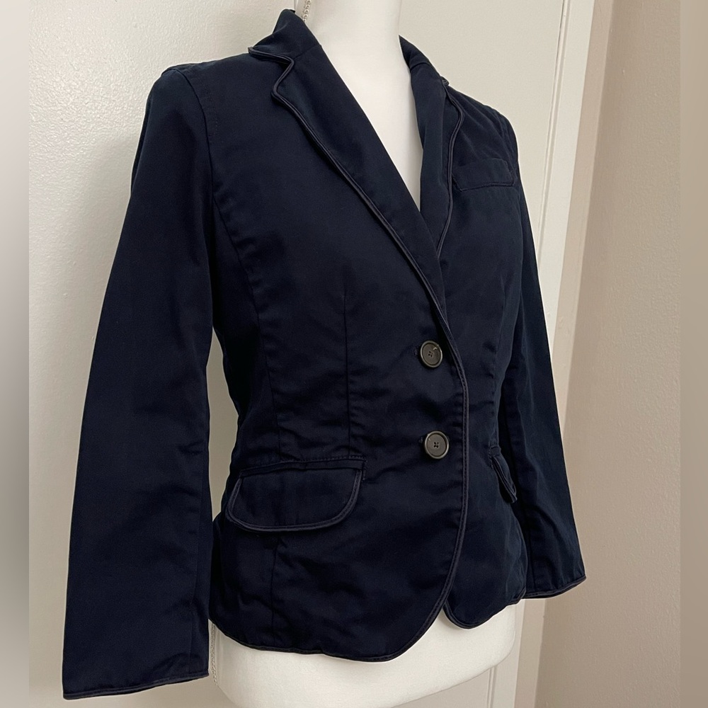 J. Crew Chino Blazer in Blue size Small - Picture 6 of 13